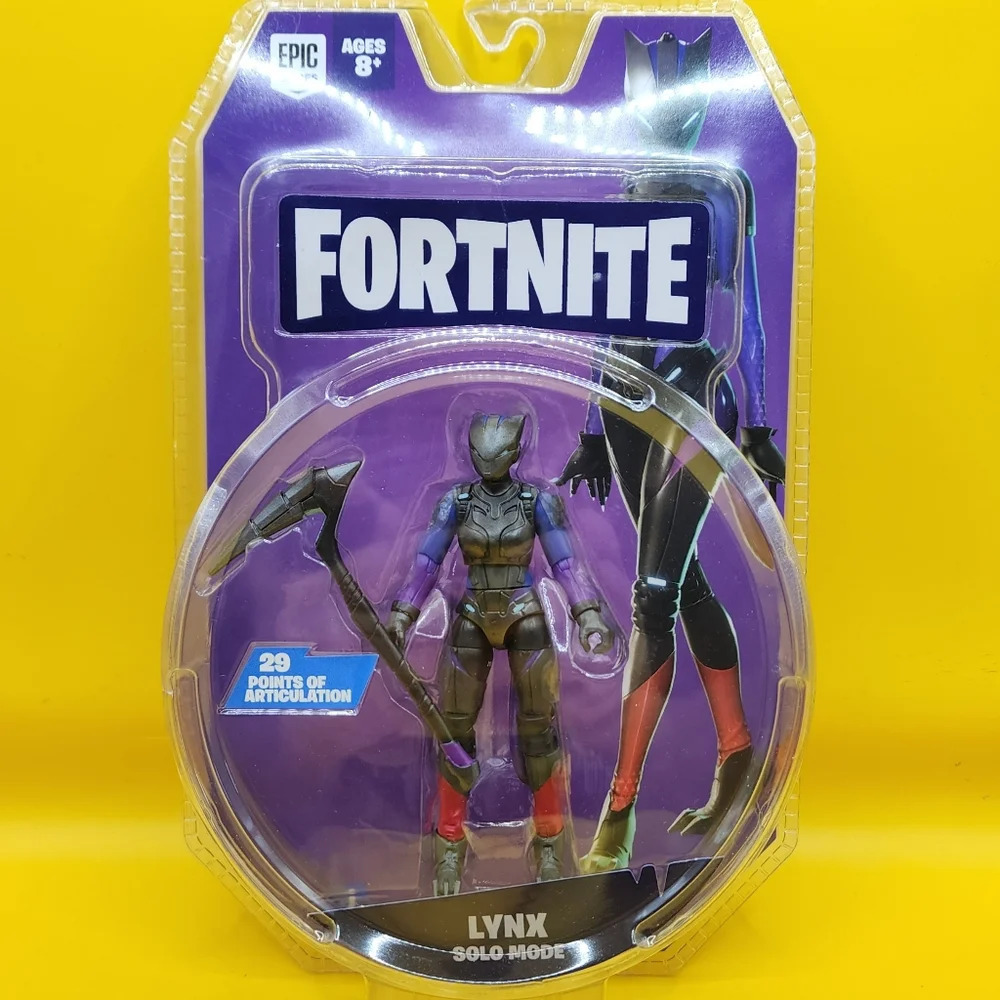 Fortnite Lynx Solo Mode 4" Action Figure 2021 - New - Sealed - Picture 1 of 4